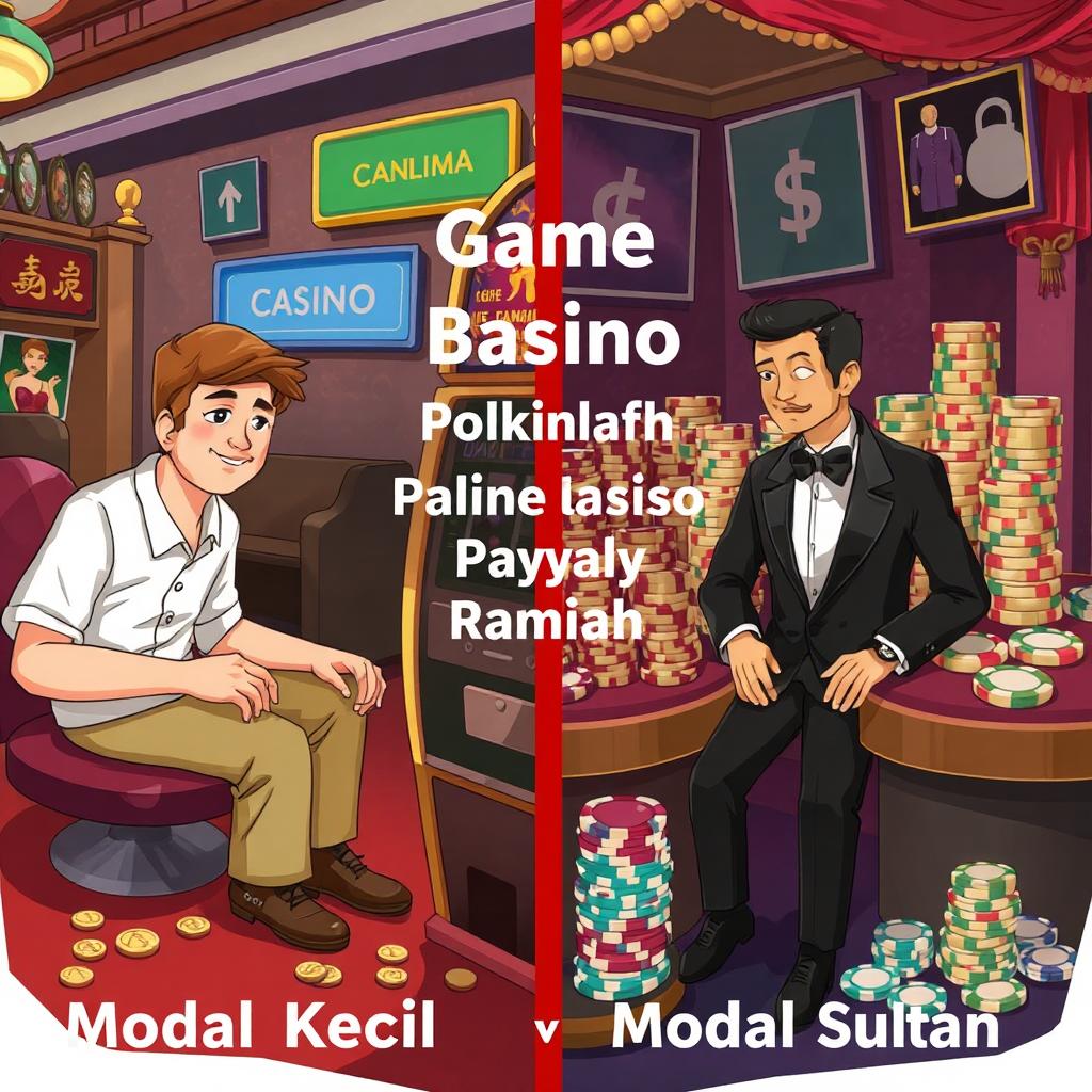 Game Casino Paling Ramah Modal Kecil vs Modal Sultan