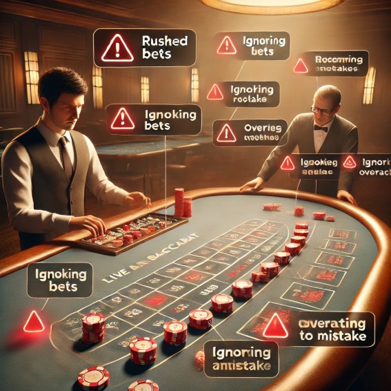 Kesalahan Umum Pemula di Baccarat Live